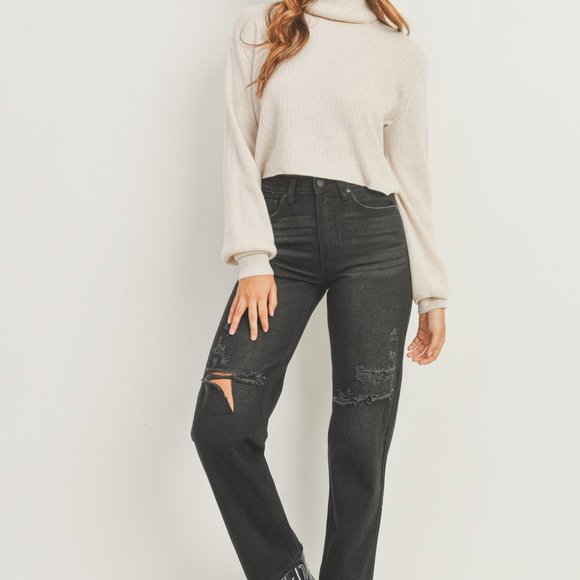 Morgan Baggy Skater Jean - Picture 3 of 10